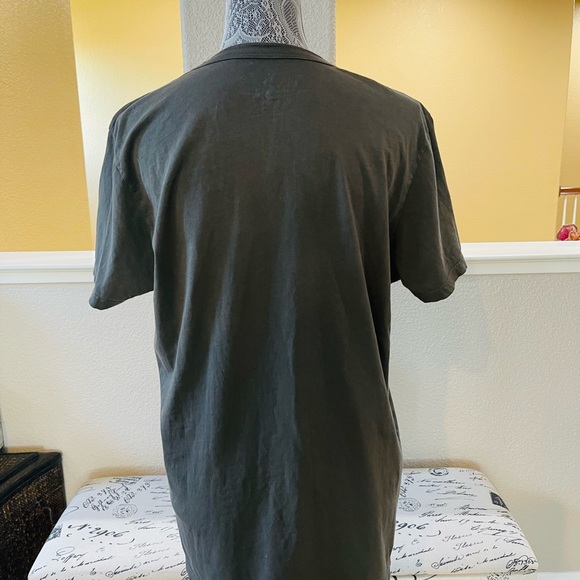 COPY - True Religion Green Tour 1971 Chest Logo Cotton Crew Neck T-Shirt. - Picture 4 of 5